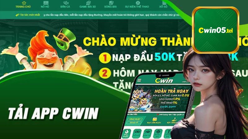 Cách tải ứng dụng Cwin siêu tốc