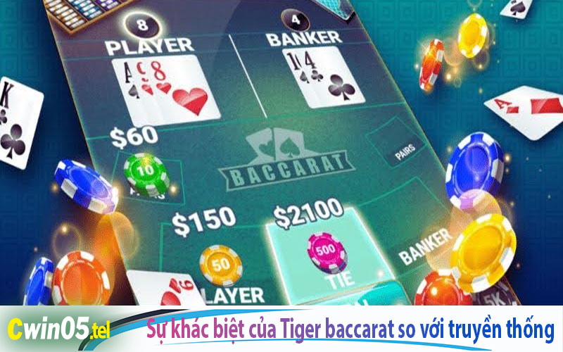 Sự khác biệt giữa Tiger Baccarat và Baccarat truyền thống